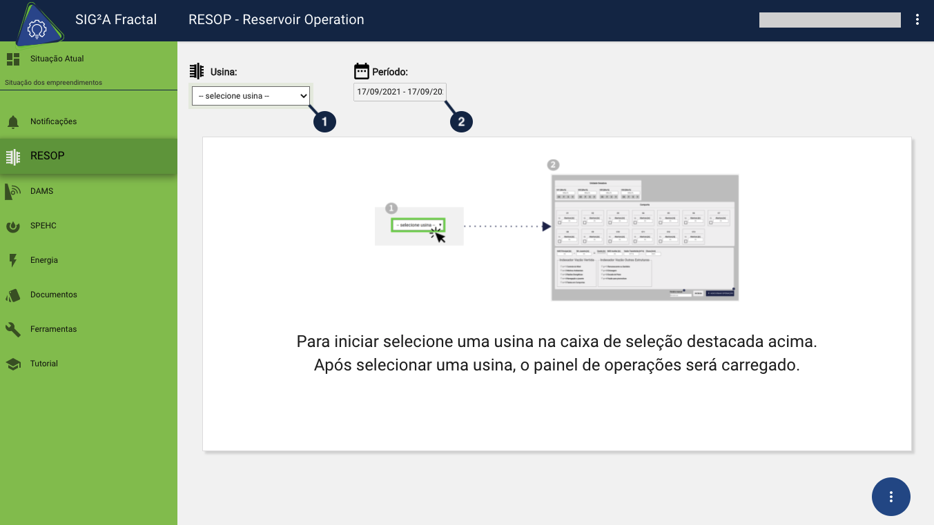 Selecione usina  alt text