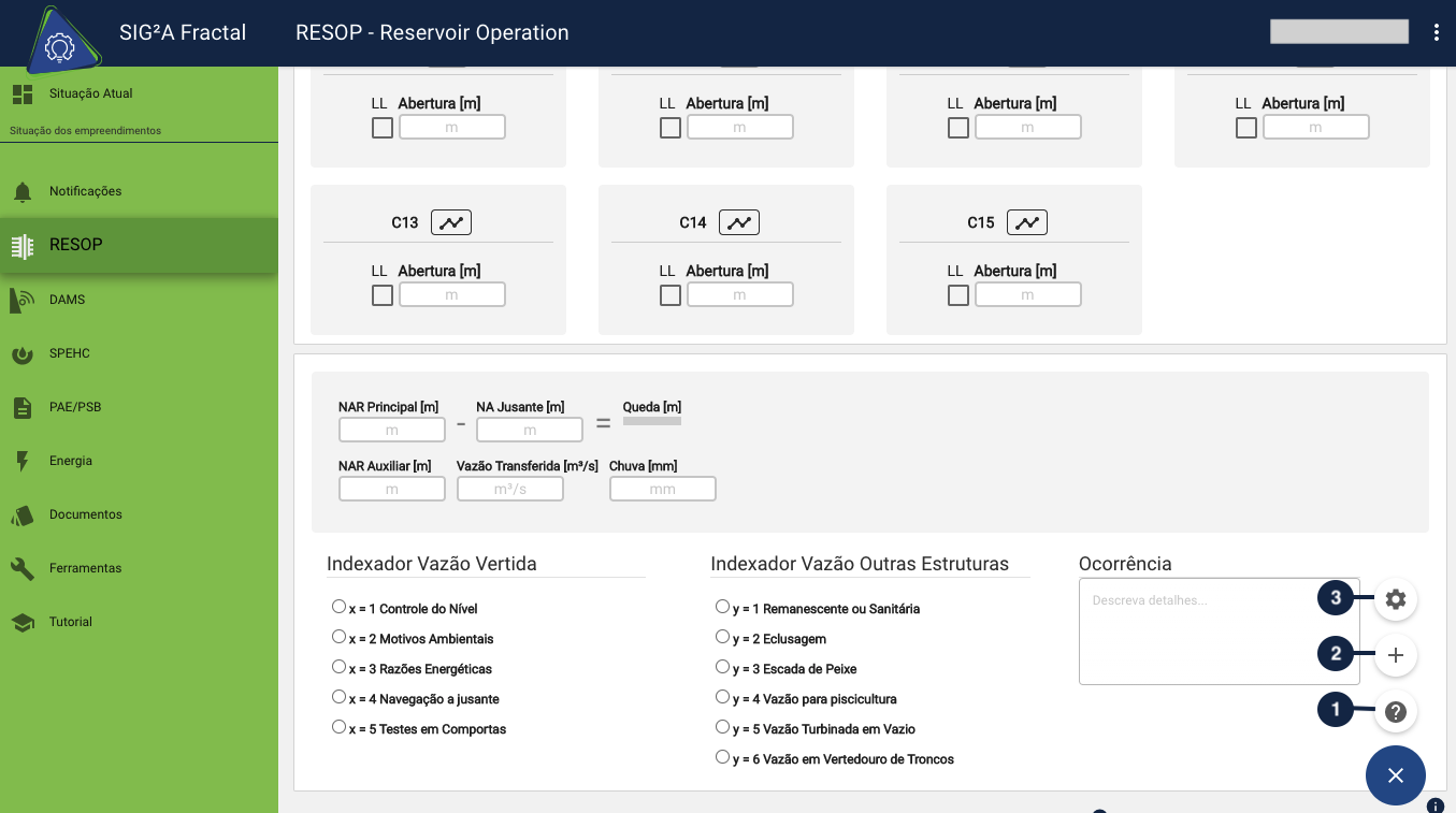 Opções Menu  alt text