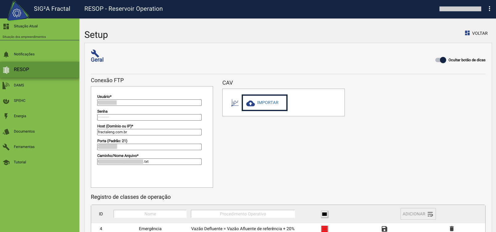 Importar CAV  alt text