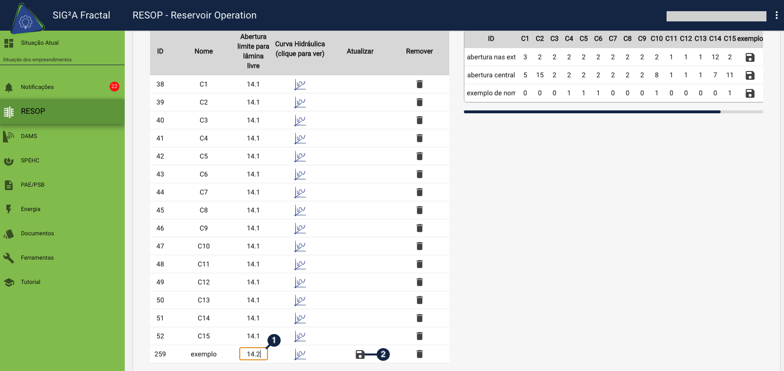 Atualizar comporta alt text