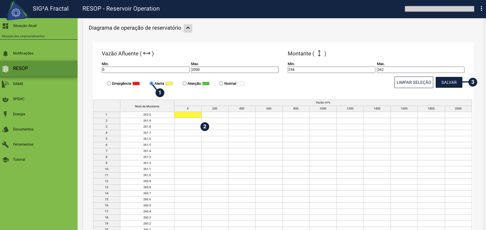 Configurando o diagrama  alt text
